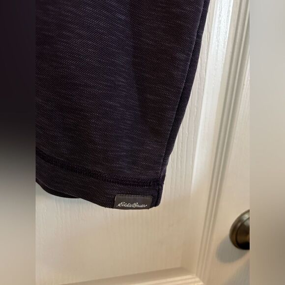 Eddie Bauer Mens Active Polo Shirt Purple Short Sleeve Button Up Stretch L Large - Picture 9 of 16